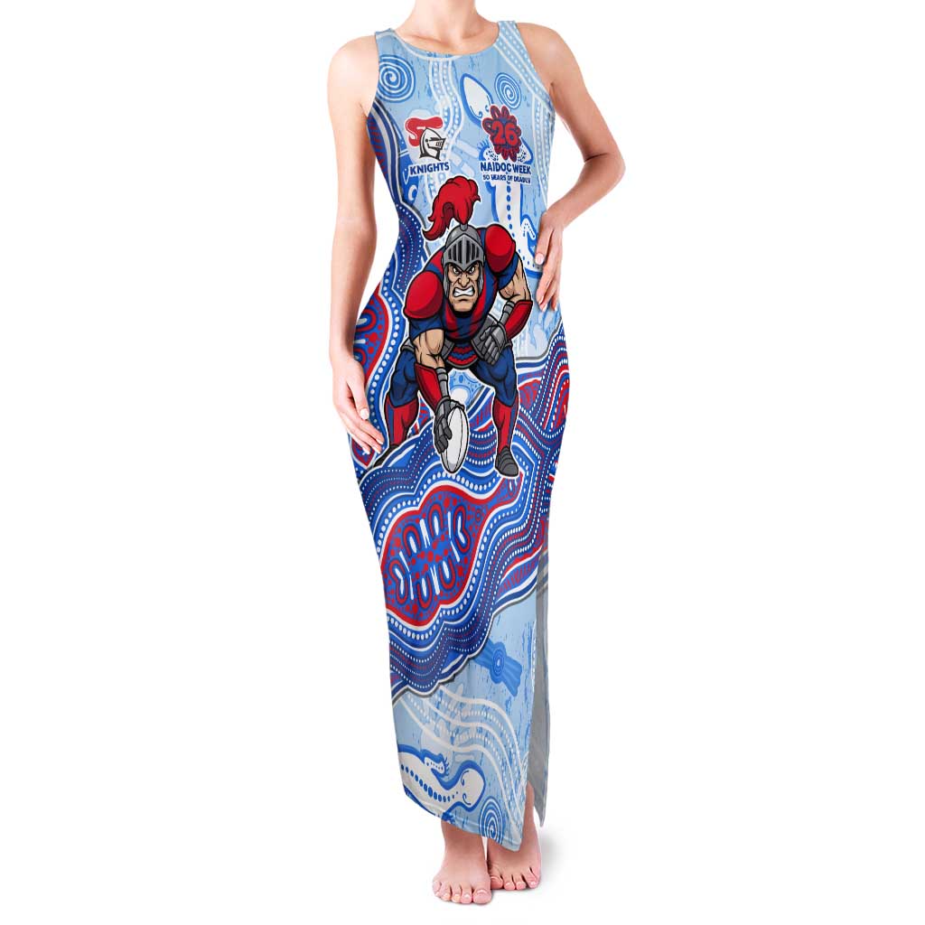 Newcastle Knights NAIDOC Week 2026 Tank Maxi Dress First Nations of Australia Aboriginal Mascot Rugby