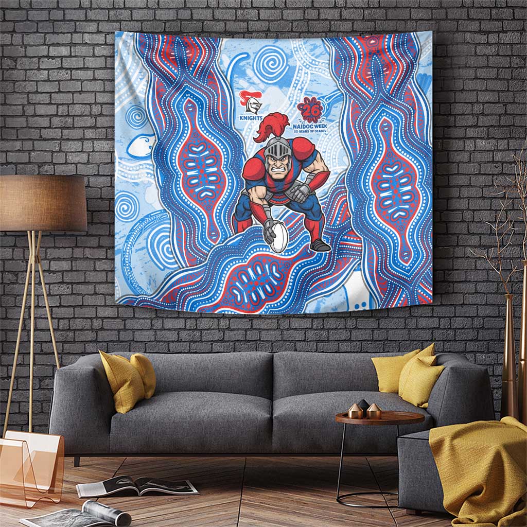 Newcastle Knights NAIDOC Week 2026 Tapestry First Nations of Australia Aboriginal Mascot Rugby