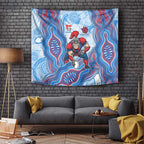 Newcastle Knights NAIDOC Week 2026 Tapestry First Nations of Australia Aboriginal Mascot Rugby