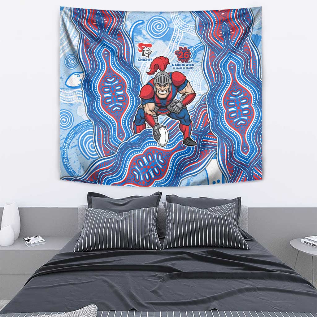 Newcastle Knights NAIDOC Week 2026 Tapestry First Nations of Australia Aboriginal Mascot Rugby