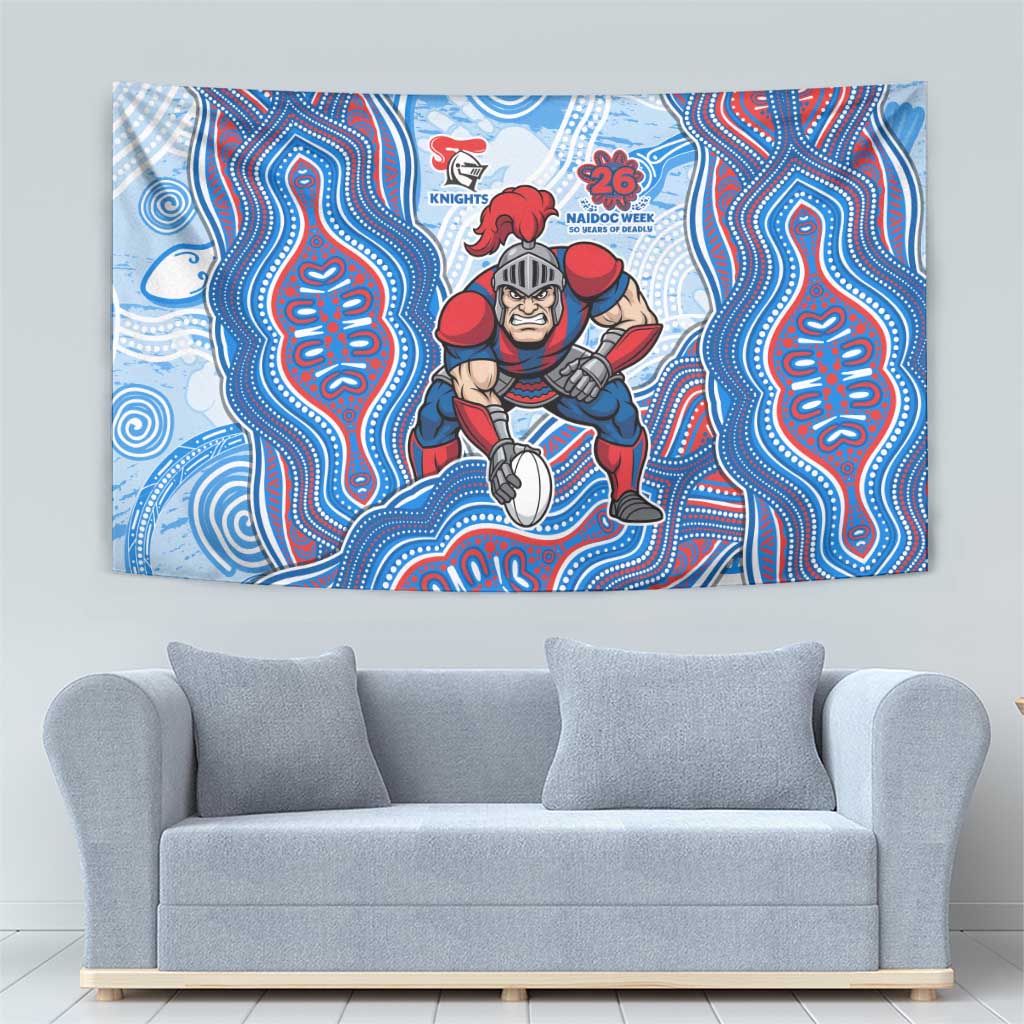Newcastle Knights NAIDOC Week 2026 Tapestry First Nations of Australia Aboriginal Mascot Rugby