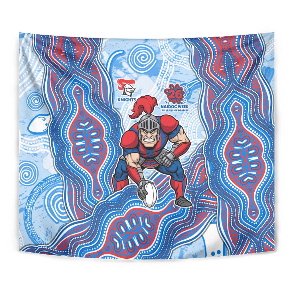 Newcastle Knights NAIDOC Week 2026 Tapestry First Nations of Australia Aboriginal Mascot Rugby