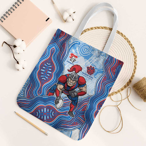 Newcastle Knights NAIDOC Week 2026 Tote Bag First Nations of Australia Aboriginal Mascot Rugby