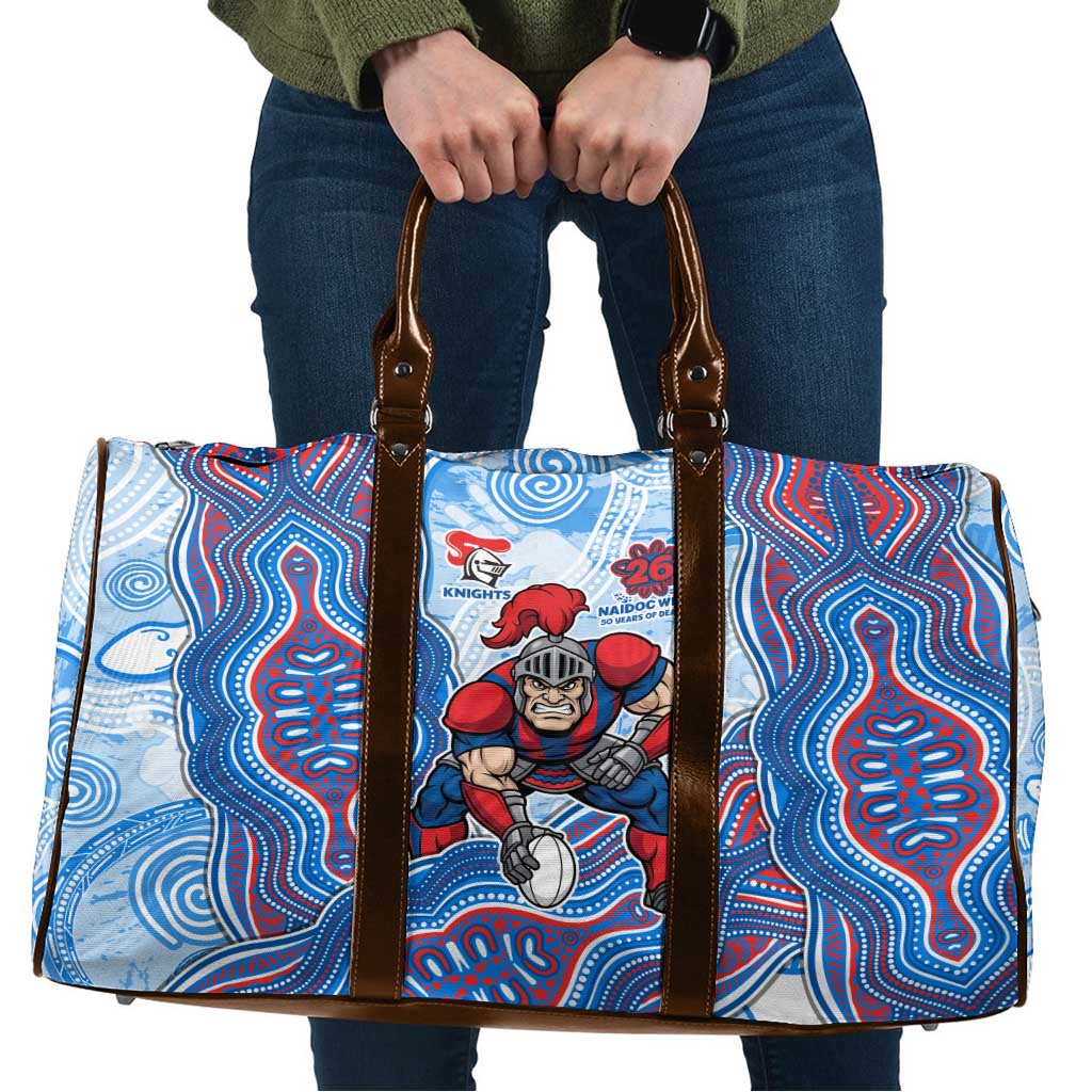 Newcastle Knights NAIDOC Week 2026 Travel Bag First Nations of Australia Aboriginal Mascot Rugby