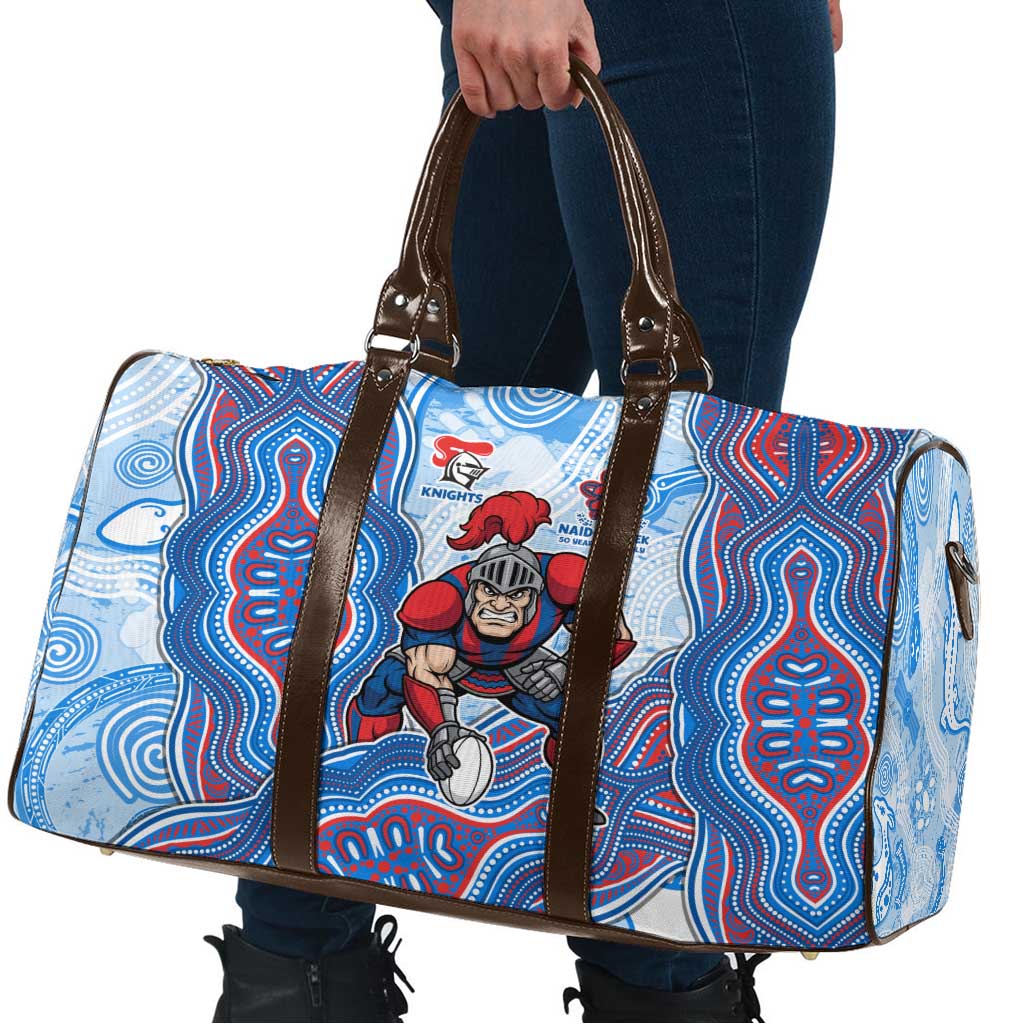 Newcastle Knights NAIDOC Week 2026 Travel Bag First Nations of Australia Aboriginal Mascot Rugby