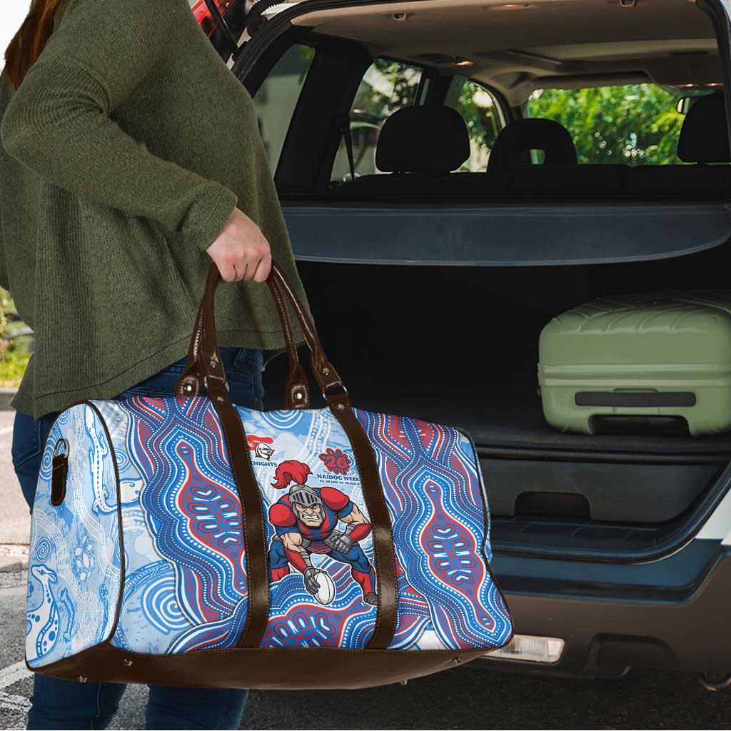 Newcastle Knights NAIDOC Week 2026 Travel Bag First Nations of Australia Aboriginal Mascot Rugby