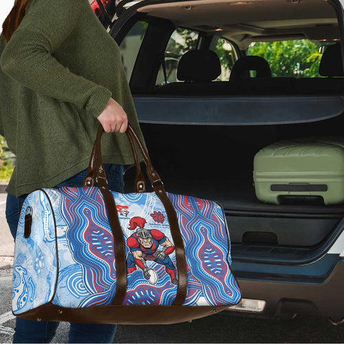 Newcastle Knights NAIDOC Week 2026 Travel Bag First Nations of Australia Aboriginal Mascot Rugby