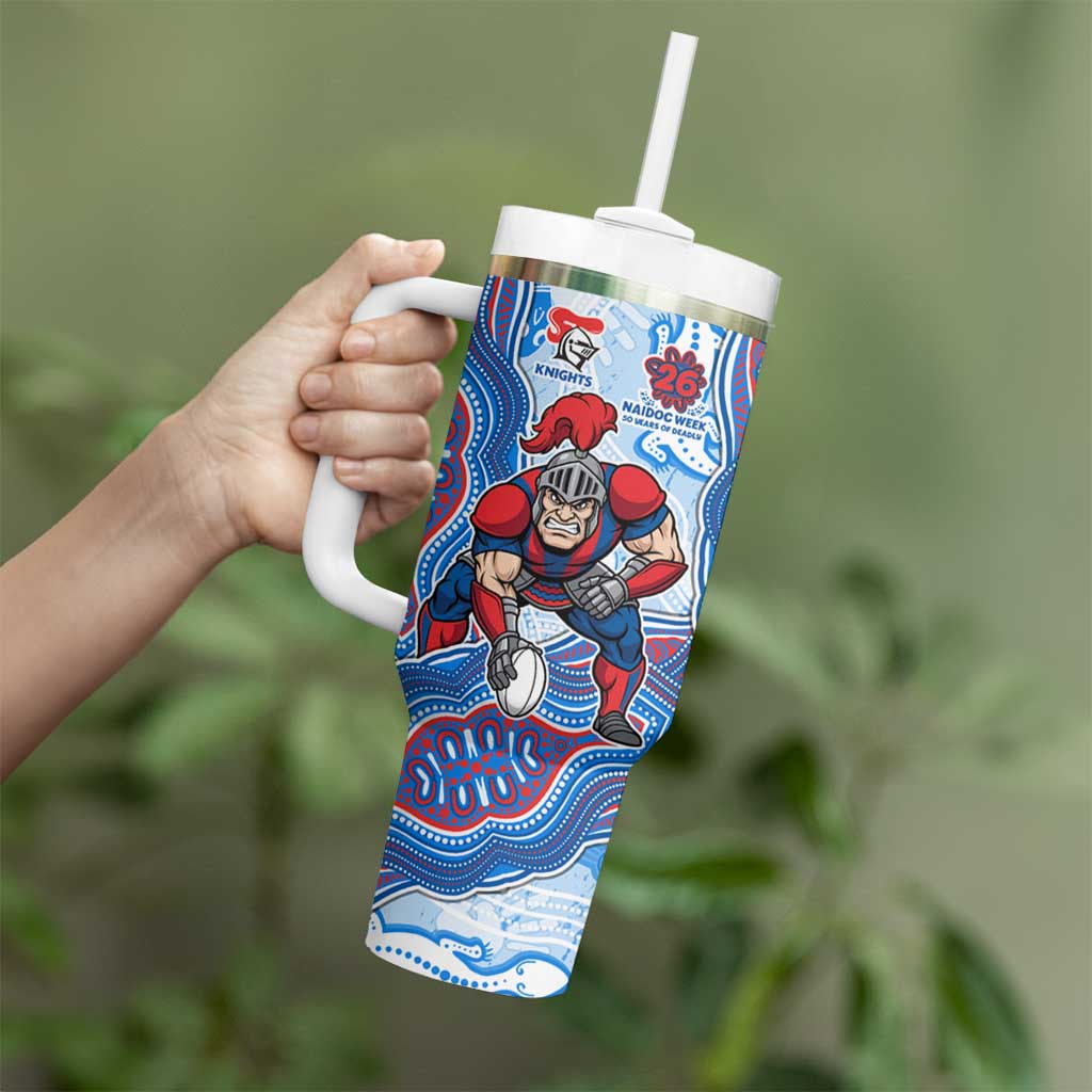 Newcastle Knights NAIDOC Week 2026 Tumbler With Handle First Nations of Australia Aboriginal Mascot Rugby