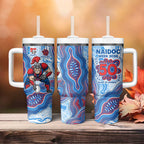 Newcastle Knights NAIDOC Week 2026 Tumbler With Handle First Nations of Australia Aboriginal Mascot Rugby