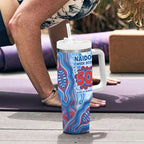 Newcastle Knights NAIDOC Week 2026 Tumbler With Handle First Nations of Australia Aboriginal Mascot Rugby