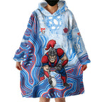 Newcastle Knights NAIDOC Week 2026 Wearable Blanket Hoodie First Nations of Australia Aboriginal Mascot Rugby