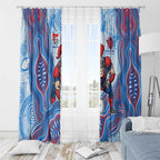 Newcastle Knights NAIDOC Week 2026 Window Curtain First Nations of Australia Aboriginal Mascot Rugby