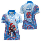 Newcastle Knights NAIDOC Week 2026 Women Polo Shirt First Nations of Australia Aboriginal Mascot Rugby