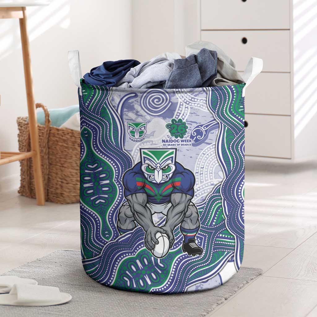 New Zealand Warriors NAIDOC Week 2026 Laundry Basket First Nations of Australia Aboriginal Mascot Rugby