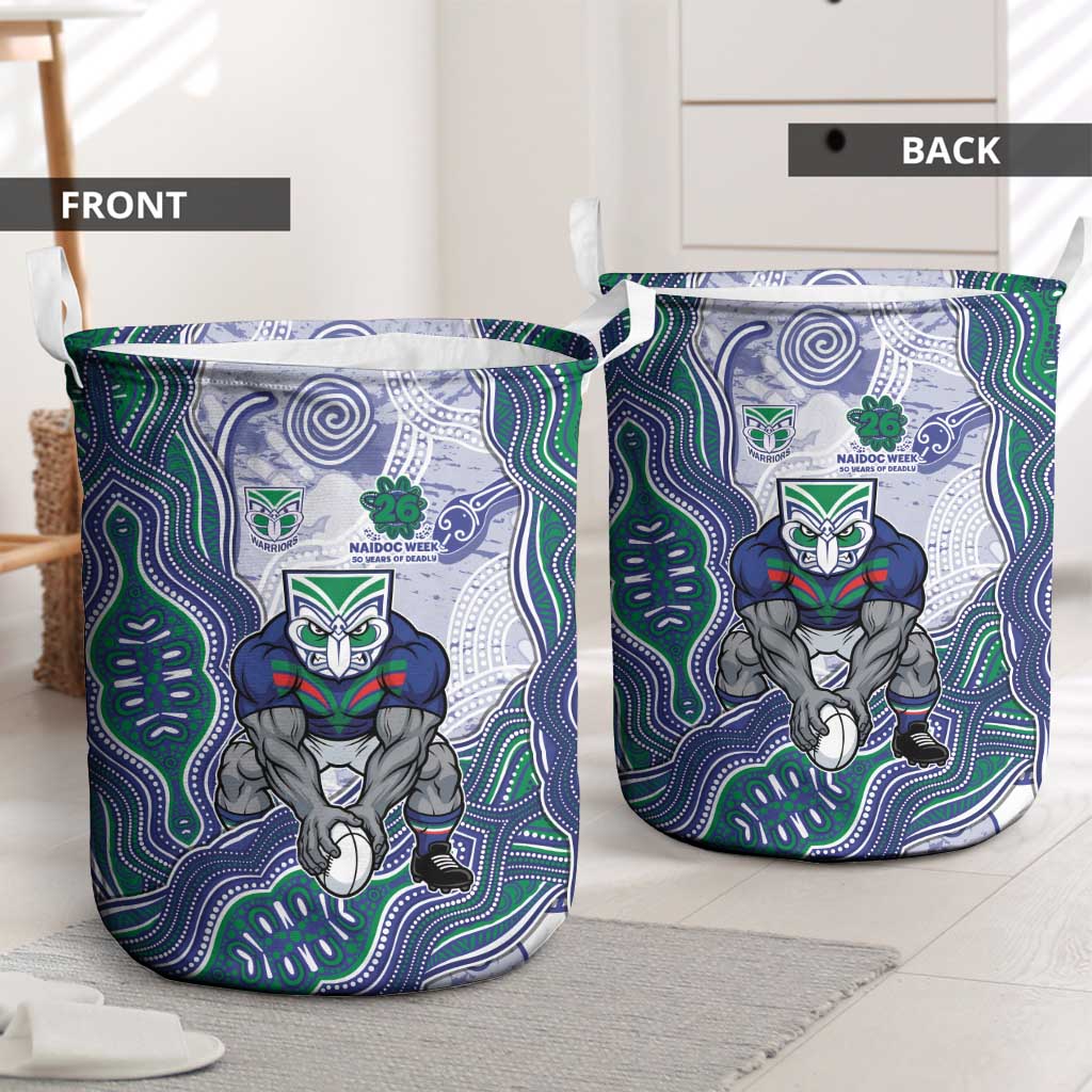New Zealand Warriors NAIDOC Week 2026 Laundry Basket First Nations of Australia Aboriginal Mascot Rugby