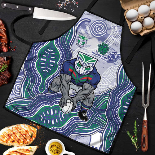 New Zealand Warriors NAIDOC Week 2026 Apron First Nations of Australia Aboriginal Mascot Rugby