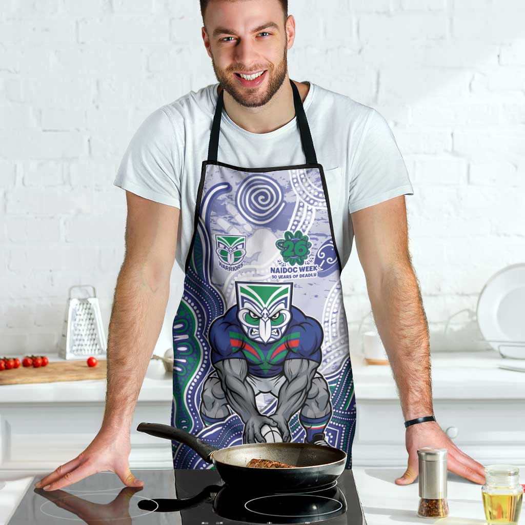 New Zealand Warriors NAIDOC Week 2026 Apron First Nations of Australia Aboriginal Mascot Rugby