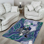 New Zealand Warriors NAIDOC Week 2026 Area Rug First Nations of Australia Aboriginal Mascot Rugby