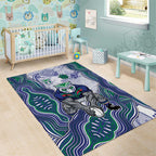 New Zealand Warriors NAIDOC Week 2026 Area Rug First Nations of Australia Aboriginal Mascot Rugby