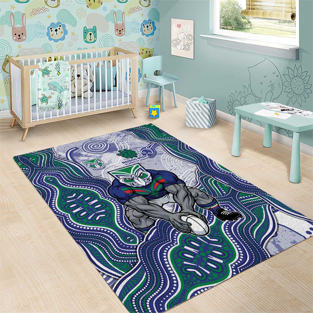 New Zealand Warriors NAIDOC Week 2026 Area Rug First Nations of Australia Aboriginal Mascot Rugby