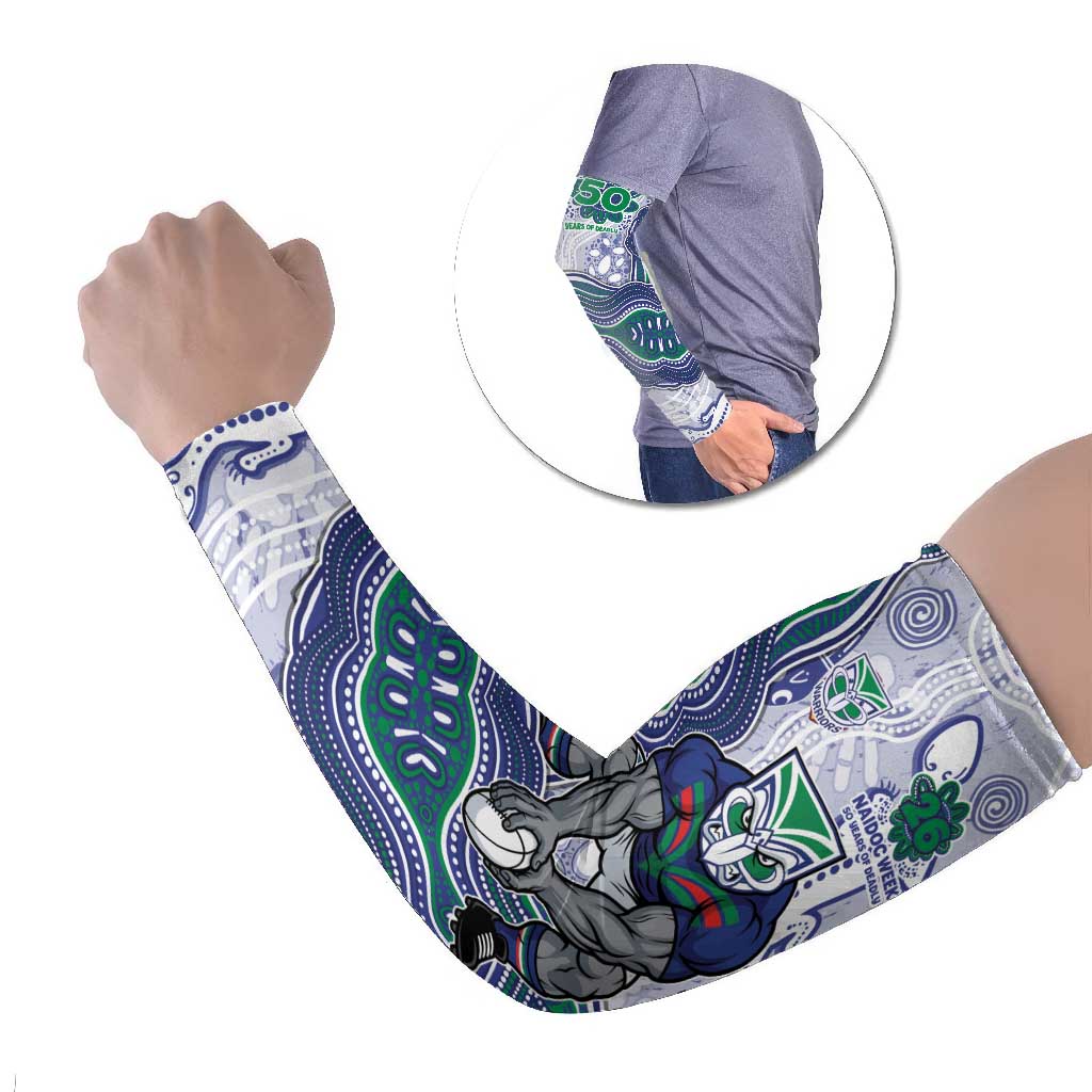 New Zealand Warriors NAIDOC Week 2026 Arm Sleeves First Nations of Australia Aboriginal Mascot Rugby