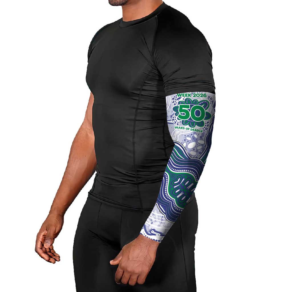 New Zealand Warriors NAIDOC Week 2026 Arm Sleeves First Nations of Australia Aboriginal Mascot Rugby