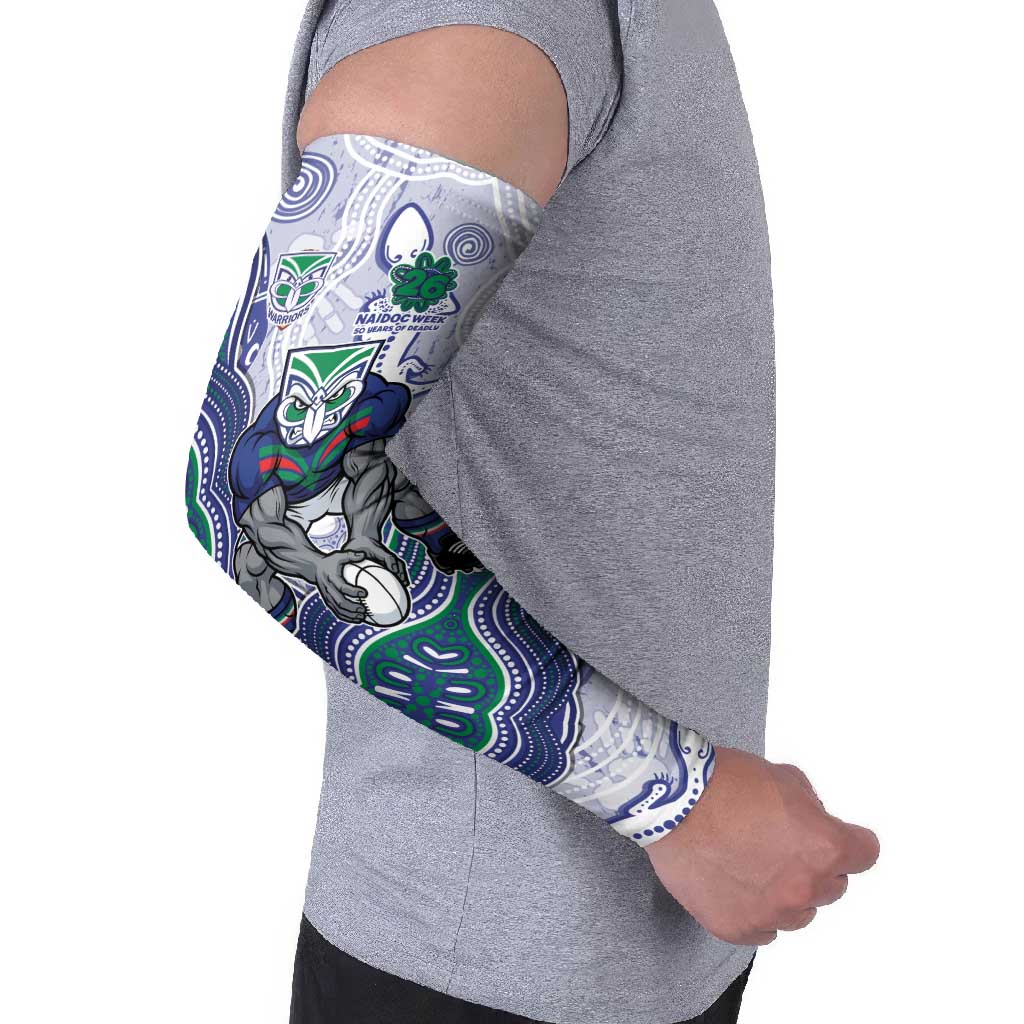 New Zealand Warriors NAIDOC Week 2026 Arm Sleeves First Nations of Australia Aboriginal Mascot Rugby
