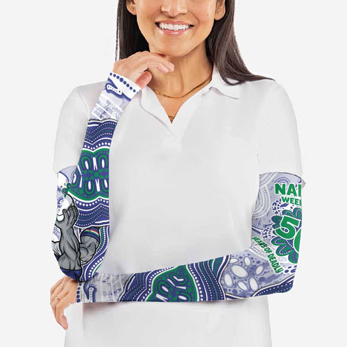 New Zealand Warriors NAIDOC Week 2026 Arm Sleeves First Nations of Australia Aboriginal Mascot Rugby