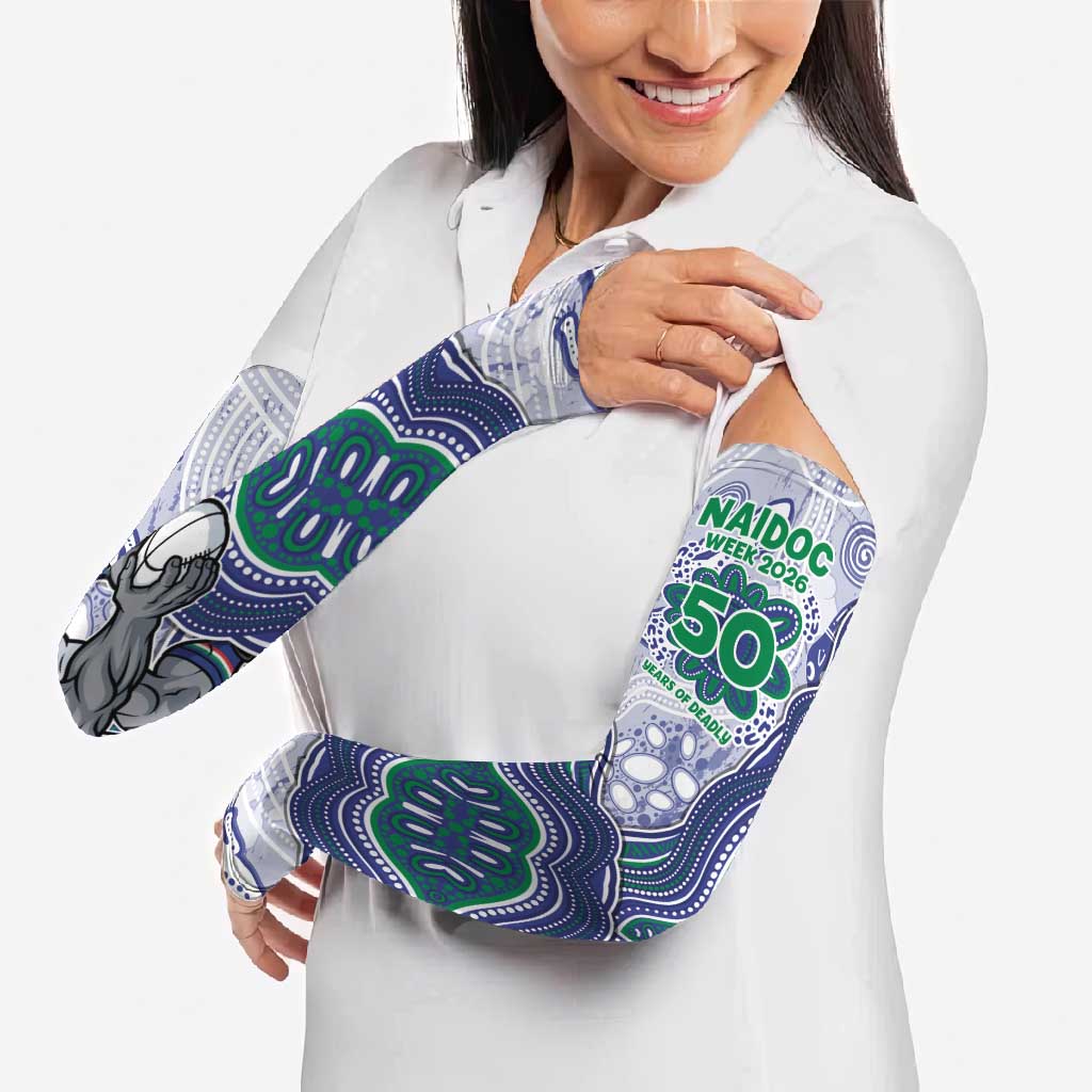 New Zealand Warriors NAIDOC Week 2026 Arm Sleeves First Nations of Australia Aboriginal Mascot Rugby