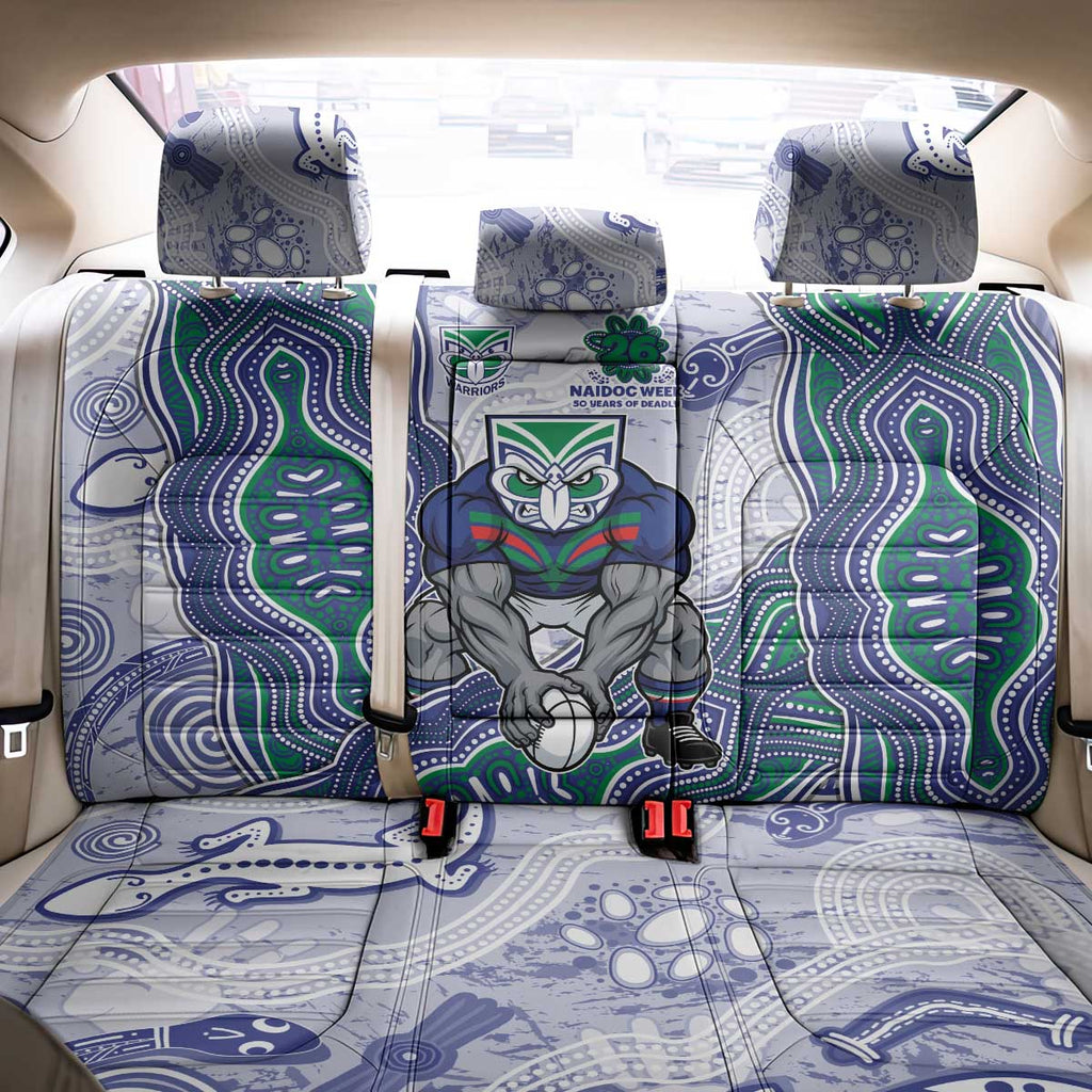New Zealand Warriors NAIDOC Week 2026 Back Car Seat Cover First Nations of Australia Aboriginal Mascot Rugby