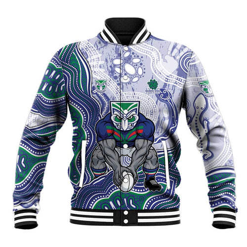 New Zealand Warriors NAIDOC Week 2026 Baseball Jacket First Nations of Australia Aboriginal Mascot Rugby