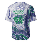 New Zealand Warriors NAIDOC Week 2026 Baseball Jersey First Nations of Australia Aboriginal Mascot Rugby