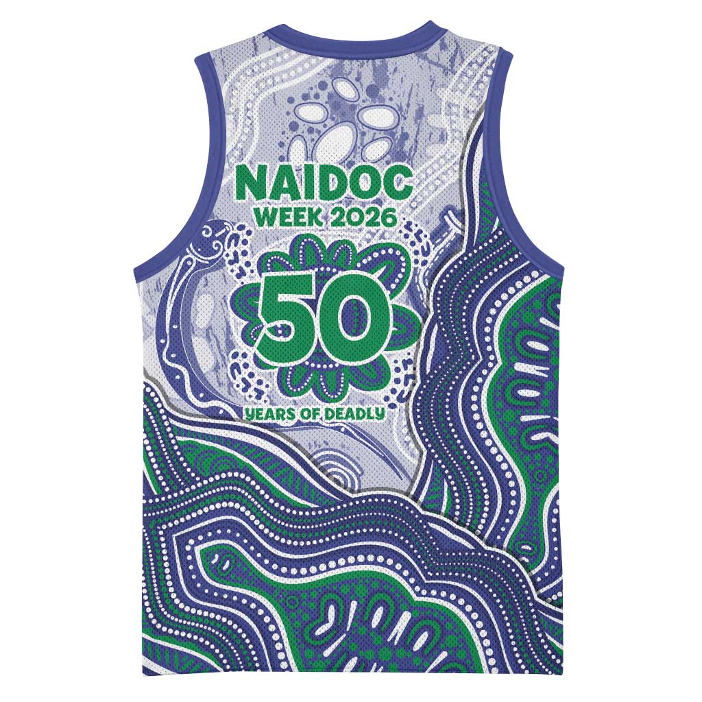 New Zealand Warriors NAIDOC Week 2026 Basketball Jersey First Nations of Australia Aboriginal Mascot Rugby
