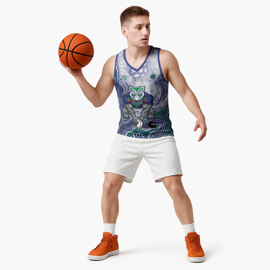 New Zealand Warriors NAIDOC Week 2026 Basketball Jersey First Nations of Australia Aboriginal Mascot Rugby