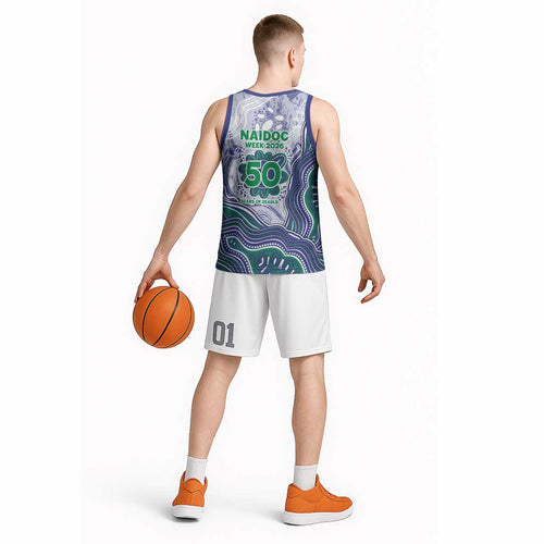 New Zealand Warriors NAIDOC Week 2026 Basketball Jersey First Nations of Australia Aboriginal Mascot Rugby