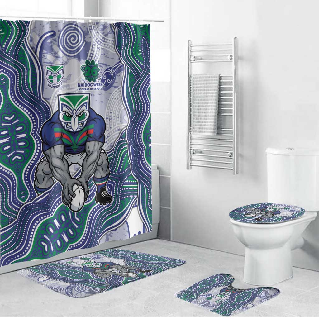 New Zealand Warriors NAIDOC Week 2026 Bathroom Set First Nations of Australia Aboriginal Mascot Rugby