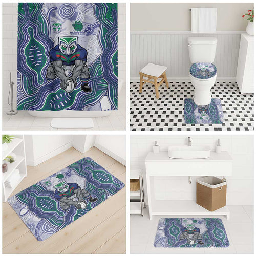 New Zealand Warriors NAIDOC Week 2026 Bathroom Set First Nations of Australia Aboriginal Mascot Rugby