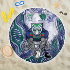 New Zealand Warriors NAIDOC Week 2026 Beach Blanket First Nations of Australia Aboriginal Mascot Rugby