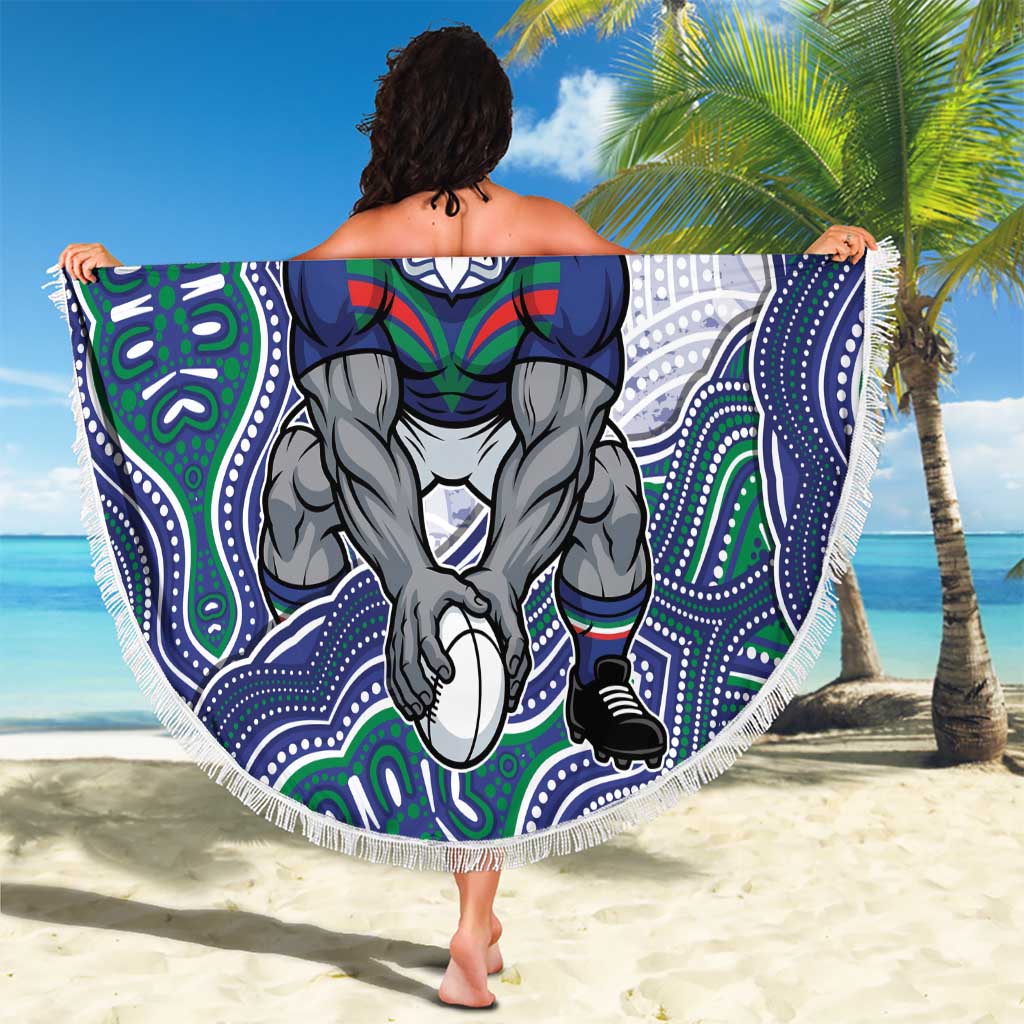 New Zealand Warriors NAIDOC Week 2026 Beach Blanket First Nations of Australia Aboriginal Mascot Rugby