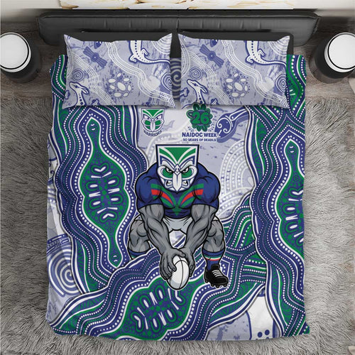 New Zealand Warriors NAIDOC Week 2026 Bedding Set First Nations of Australia Aboriginal Mascot Rugby