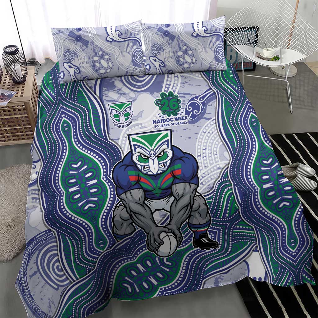 New Zealand Warriors NAIDOC Week 2026 Bedding Set First Nations of Australia Aboriginal Mascot Rugby
