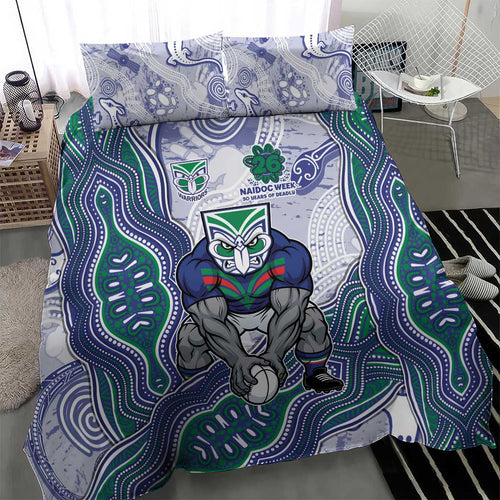 New Zealand Warriors NAIDOC Week 2026 Bedding Set First Nations of Australia Aboriginal Mascot Rugby
