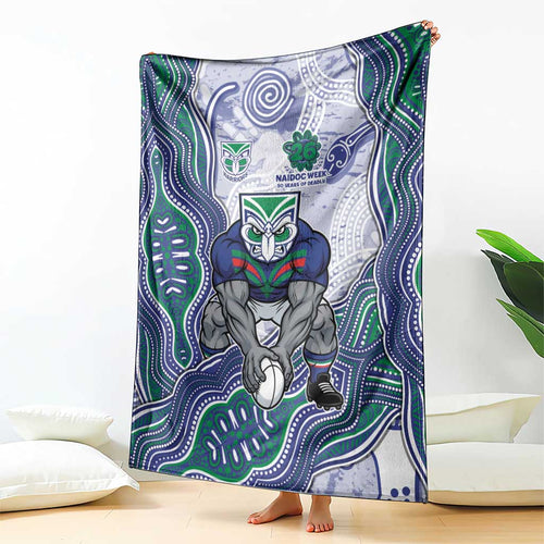 New Zealand Warriors NAIDOC Week 2026 Blanket First Nations of Australia Aboriginal Mascot Rugby