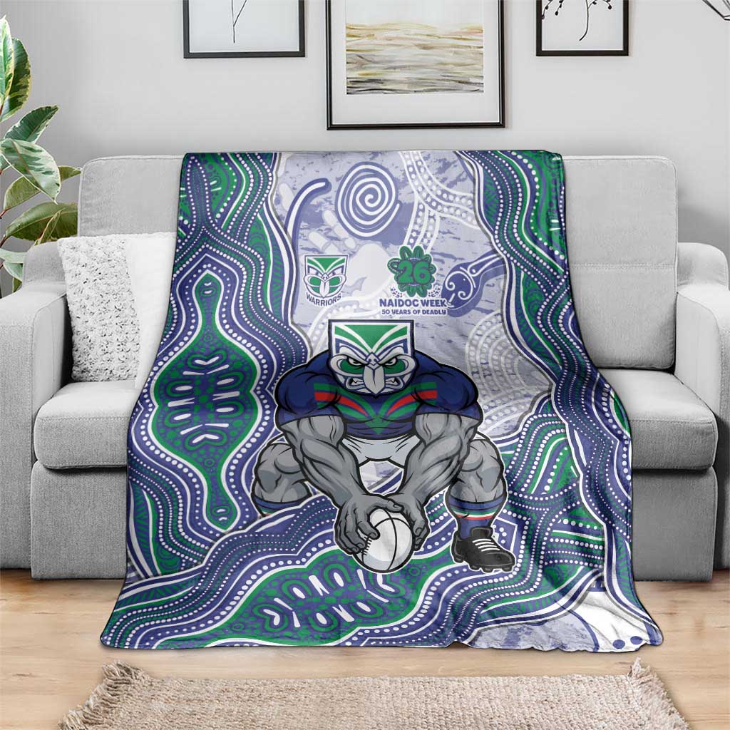 New Zealand Warriors NAIDOC Week 2026 Blanket First Nations of Australia Aboriginal Mascot Rugby