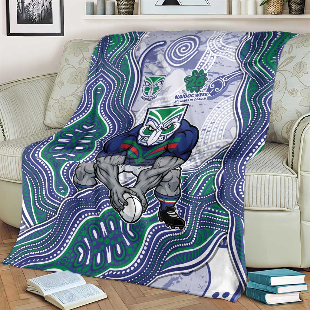 New Zealand Warriors NAIDOC Week 2026 Blanket First Nations of Australia Aboriginal Mascot Rugby