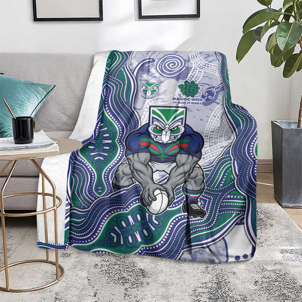 New Zealand Warriors NAIDOC Week 2026 Blanket First Nations of Australia Aboriginal Mascot Rugby