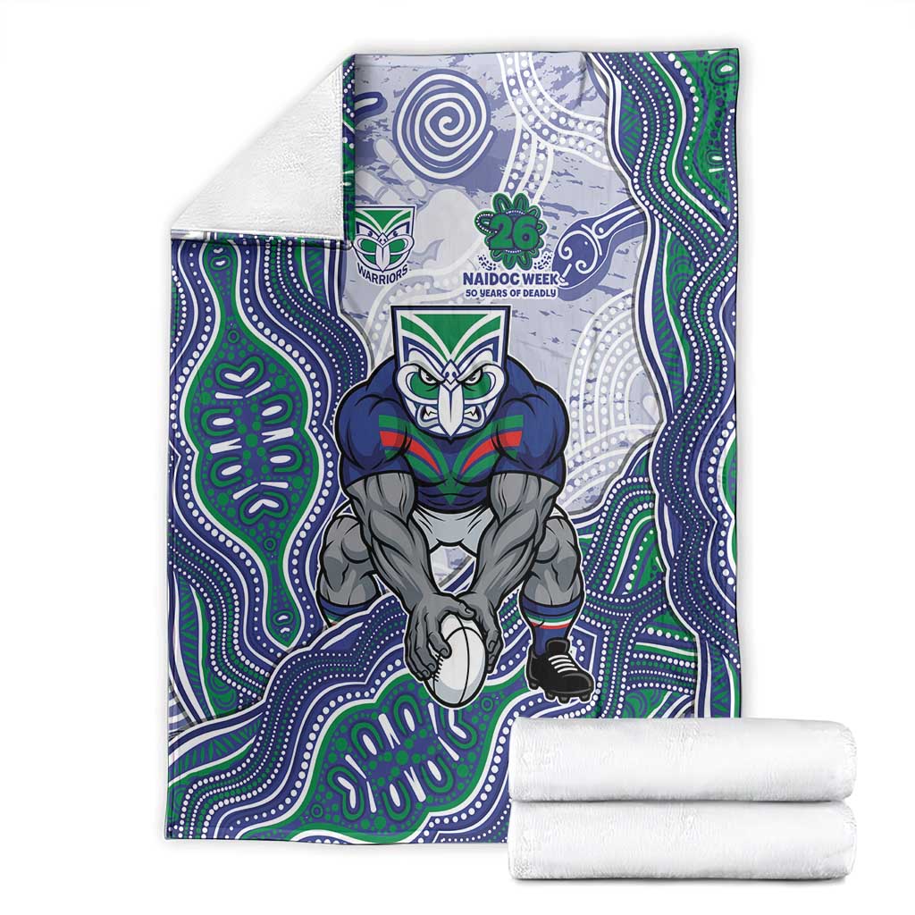 New Zealand Warriors NAIDOC Week 2026 Blanket First Nations of Australia Aboriginal Mascot Rugby