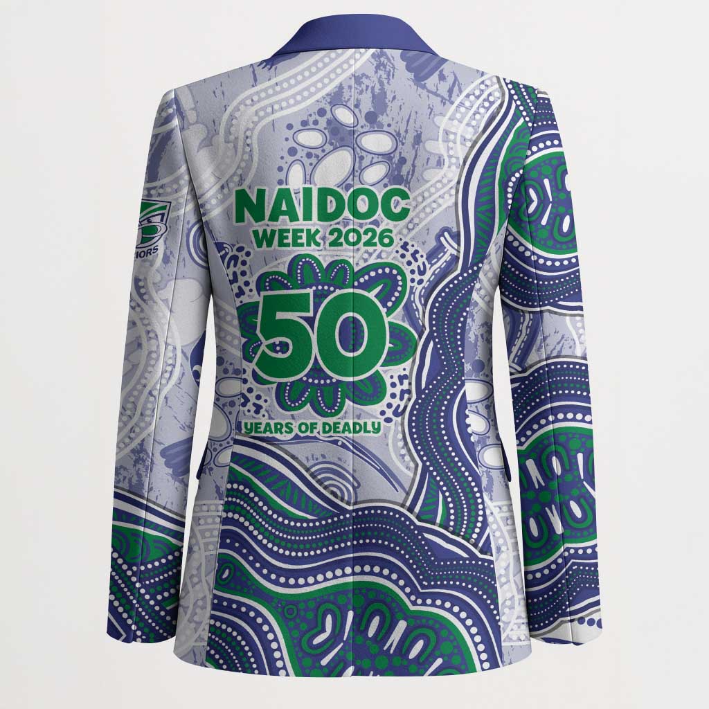 New Zealand Warriors NAIDOC Week 2026 Blazer First Nations of Australia Aboriginal Mascot Rugby