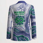 New Zealand Warriors NAIDOC Week 2026 Blazer First Nations of Australia Aboriginal Mascot Rugby