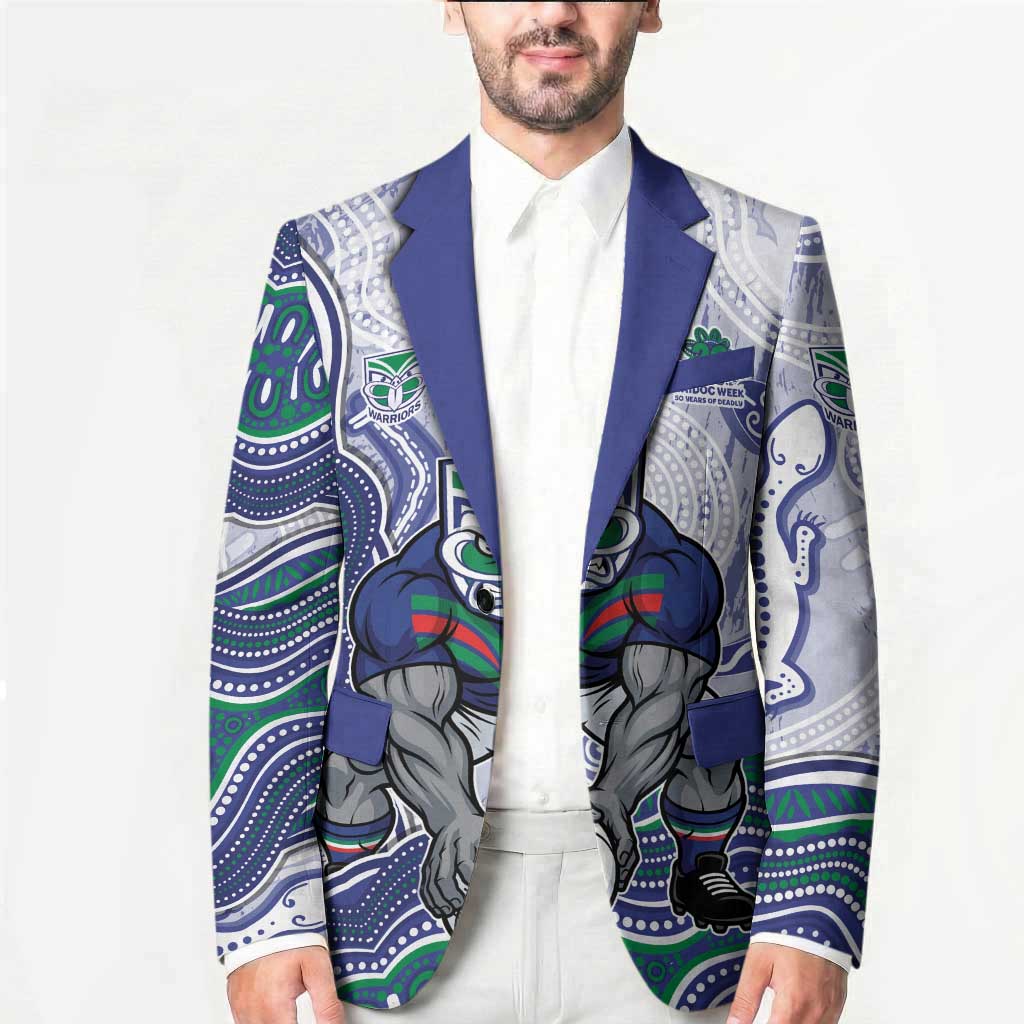 New Zealand Warriors NAIDOC Week 2026 Blazer First Nations of Australia Aboriginal Mascot Rugby